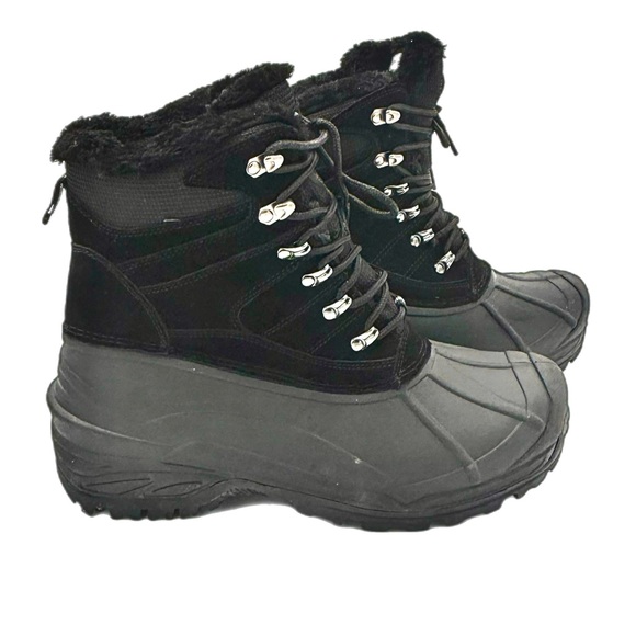 Free Solider Men\'s  Winter Boots, lightly worn‎ once -Size 10 Ships next day main image 9